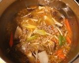 【簡単】椎茸と挽肉の酸辣湯作り方4写真