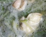 リカちゃん♡鶏水菜鍋の雑炊(卵なし)作り方1写真