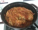 簡単☆豚キムチチム(煮)☆韓国料理作り方7写真