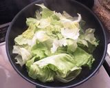 簡単ヘルシー☆豆腐チャンプル風無限レタス作り方5写真