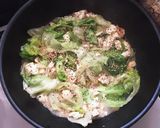 簡単ヘルシー☆豆腐チャンプル風無限レタス作り方6写真