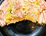 男飯★簡単！豚肉白菜の親父ミルフィーユ鍋作り方5写真