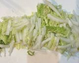 白菜と大豆と卵の酸辣湯風スープ作り方2写真