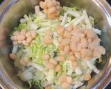 白菜と大豆と卵の酸辣湯風スープ作り方4写真