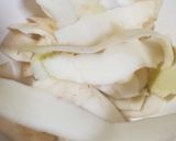 大根の皮のきんぴら作り方1写真