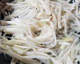 大根の皮のきんぴら作り方3写真