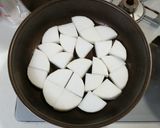 豚バラ大根　＃水なし　＃フライパン作り方4写真