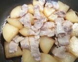 豚バラ大根　＃水なし　＃フライパン作り方22写真