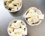 レンジ豚こまお節黒豆入り麻婆豆腐&茄子作り方2写真