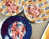 レンジ豚こまお節黒豆入り麻婆豆腐&茄子作り方9写真
