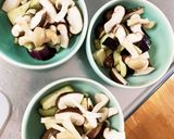 レンジ豚こまお節黒豆入り麻婆豆腐&茄子作り方12写真