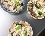 レンジ豚こまお節黒豆入り麻婆豆腐&茄子作り方21写真