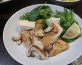 パリパリチキンとチーズのサラダ仕立て作り方5写真