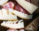 お煮しめ(椎茸、レンコン、ゴボウなど)作り方10写真