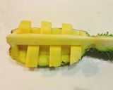 パイナップルのカット・飾り切り作り方8写真