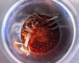 韓国風茄子の和え物作り方5写真