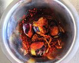 韓国風茄子の和え物作り方6写真