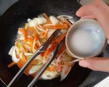 松前漬けの餡かけ焼きそば作り方5写真