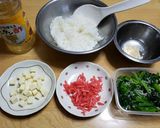 簡単酢飯のチーズ入り混ぜごはん作り方1写真