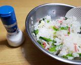簡単酢飯のチーズ入り混ぜごはん作り方3写真