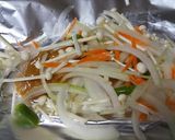 野菜たっぷり＊たらのホイル包み焼き作り方3写真