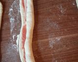 ソフトベーコンエピ、ハムチーズパン作り方4写真