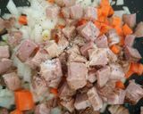 冷蔵庫の余り物チャーハン作り方4写真