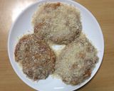 超簡単☆激うま!生姜焼き風豚こまカツ♫作り方5写真