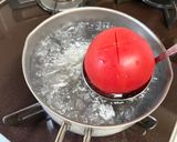 ジューシー♫基本の冷やしトマト作り方3写真