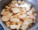 デザートでも食べたいなめらか蜂蜜さつま芋作り方1写真