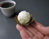食べれる紫蘇の器 & おにぎり作り方8写真