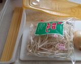 もやしと玉ねぎのクリームパスタ作り方1写真