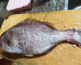 超簡単オーブンで祝い鯛　焼鯛 お食い初め作り方3写真