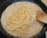 もやしと玉ねぎのクリームパスタ作り方6写真