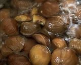 天津甘栗の甘露煮♪作り方1写真