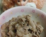 リカちゃん♡牛肉甘酢焼き✤かぶおろし添え作り方9写真