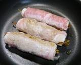 簡単お節！豚肉巻き☆ちくわチーズ作り方4写真