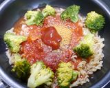 簡単！ワンパンパスタ☆トマト風味作り方1写真