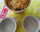 カップカレーヌードルにチーズを増して・・作り方4写真