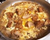 冷凍唐揚げの親子丼♪簡単時短♪作り方3写真