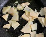 竹の子の和風味噌ペペロンチーノ作り方2写真