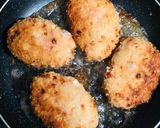 豚ひき肉のチーズトンカツ作り方7写真