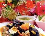 揚げなすとトマトの薬味ソースあえ作り方5写真