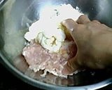 ふんわり鶏つくね　枝豆たっぷり編作り方2写真