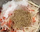 すぐに食べられる　なます　ゴマがいい作り方4写真