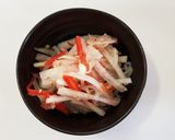すぐに食べられる　なます　ゴマがいい作り方5写真