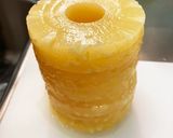あたたかいパイナップルが乗ったレタス作り方9写真