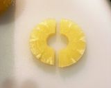 あたたかいパイナップルが乗ったレタス作り方11写真