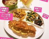 白菜&コーンのチキンチーズカレーペンネ☆作り方3写真