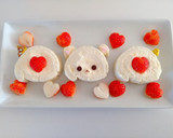 ちょこっと苺でハート＆クマちゃんデコ作り方7写真